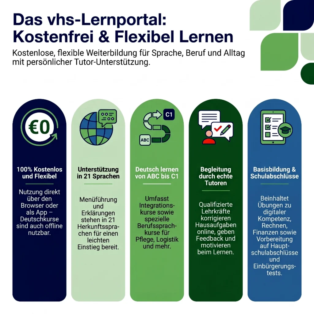 VHS Lernportal Deutschkurse